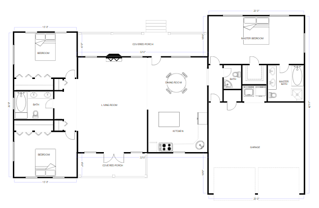 autocad floor plan template download